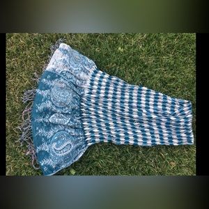 Green cute unique scarf winter ❄️ 🧣